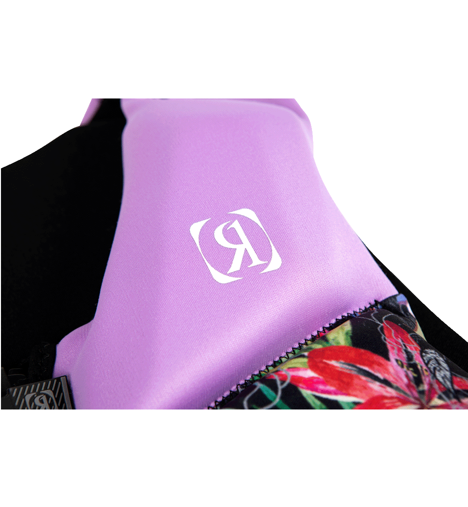 Ronix Daydream - Women's CGA Life Vest - Lavender / Floral (2025)