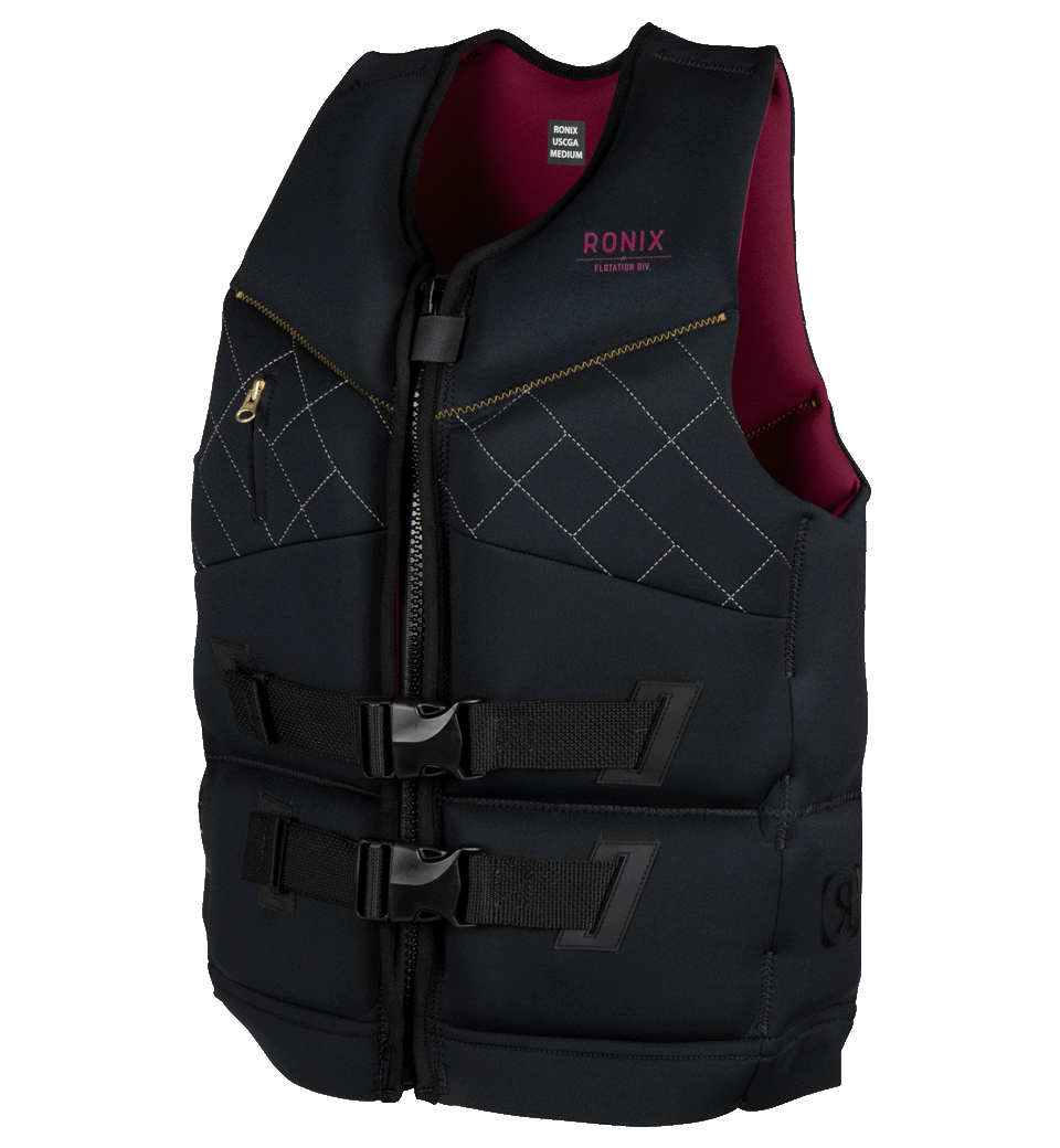 Ronix Supernova - Women's Capella 3.0 - US/CA CGA Life Vest - Black (2025)