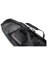 Load image into Gallery viewer, RONIX SQUADRON HALF PADDED BOARD CASE  - Heather Charcoal / Orange
