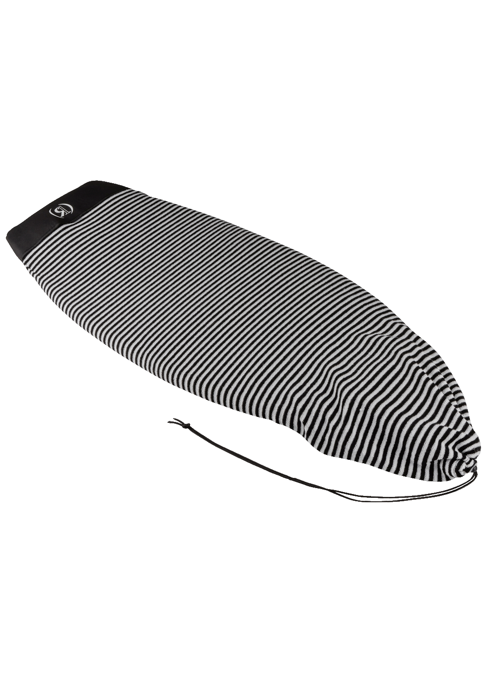 Sleeping Sack Surf Sock - Wide Nose - Black / White - Up To 6'