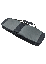 Load image into Gallery viewer, Ronix Batallion Padded Board Bag - Heather Charcoal / Orange
