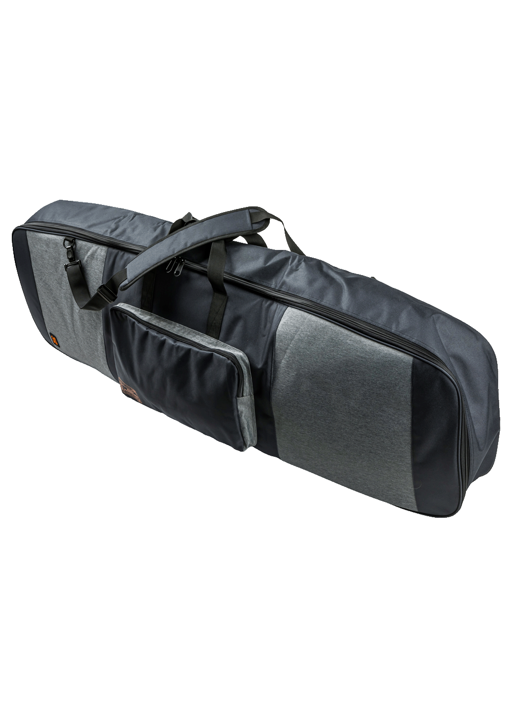 Ronix Battalion Padded Board Bag - Heather Charcoal / Orange