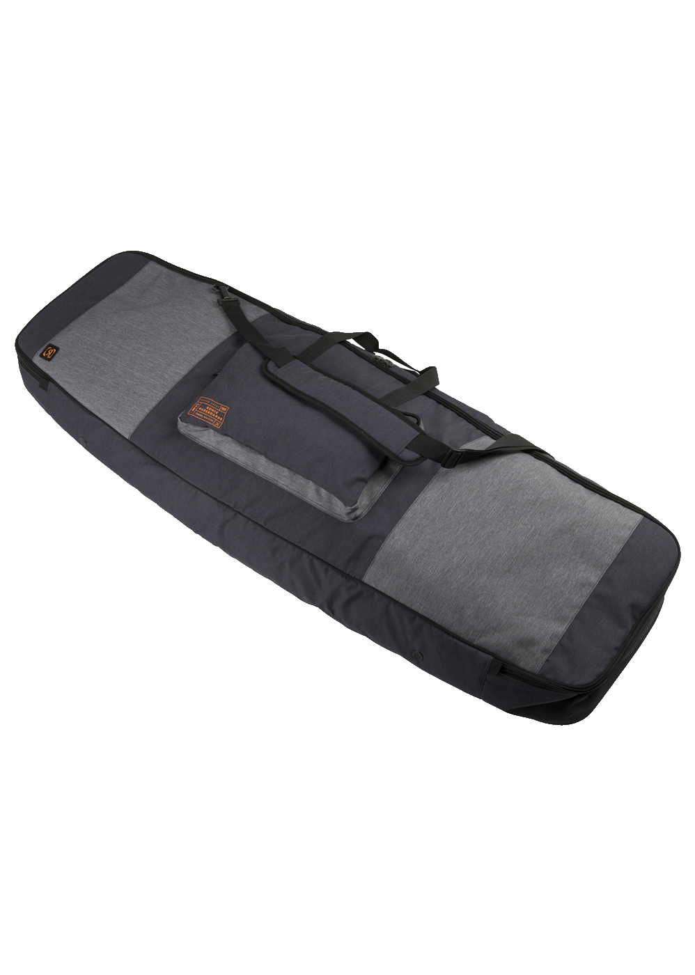 Ronix Battalion Padded Board Bag - Heather Charcoal / Orange