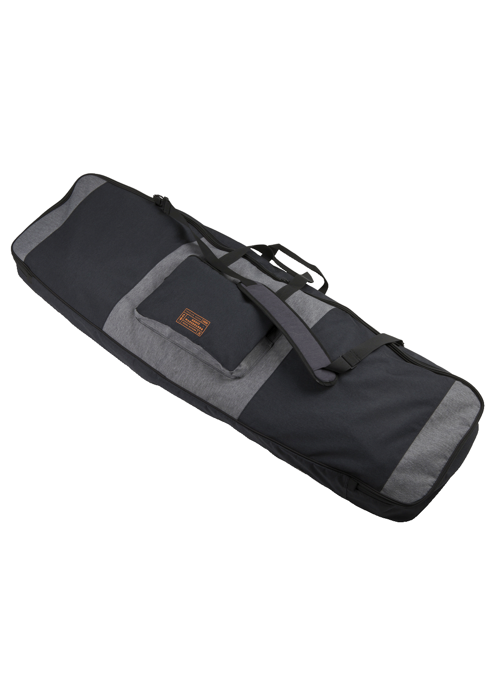 RONIX SQUADRON HALF PADDED BOARD CASE  - Heather Charcoal / Orange