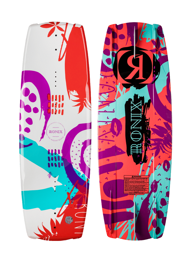 RONIX 2023 - August - White / Purple / Coral / Blue