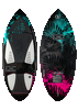 RONIX 2023 - Women's Carbon Air Core 3 - Skimmer - Black / Mint / Coral