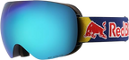 RedBull Spect Eyewear Snow Goggle BENT-03BL3 / Smoke Lens with Bule Mirror