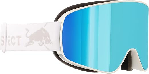RedBull Spect Eyewear Snow Goggle RUSH-15BL3_White Lens with Blue mirror