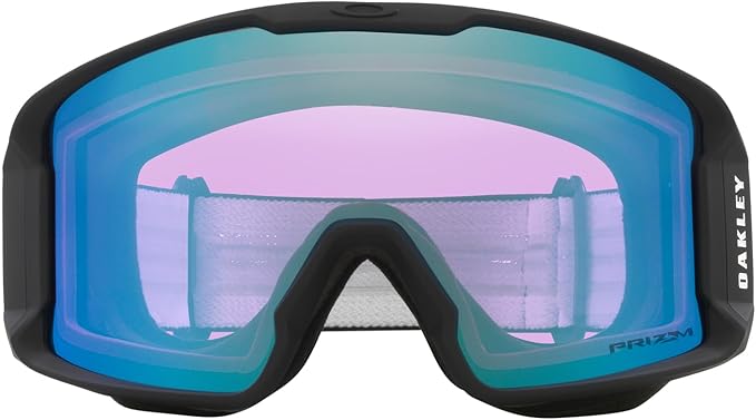 Oakley Goggles - Line Miner Matte Black with Prizm Iced Iridium Snow Goggle