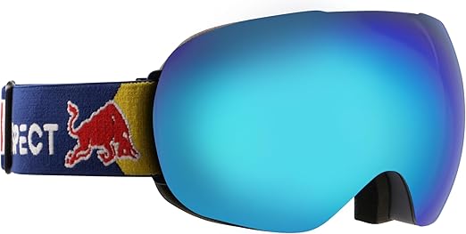 RedBull Spect Eyewear Snow Goggle BENT-03BL3 / Smoke Lens with Bule Mirror