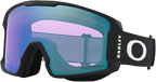 Oakley Goggles - Line Miner Matte Black with Prizm Iced Iridium Snow Goggle