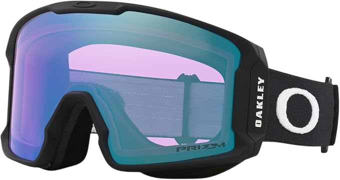 Oakley Goggles - Line Miner Matte Black with Prizm Iced Iridium Snow Goggle
