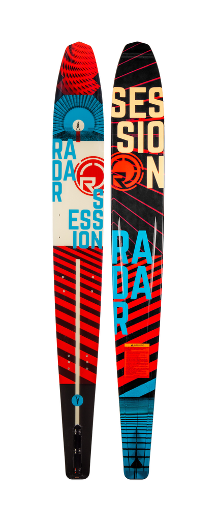 Radar 2023 - Session Water Ski - Black / Red / Blue