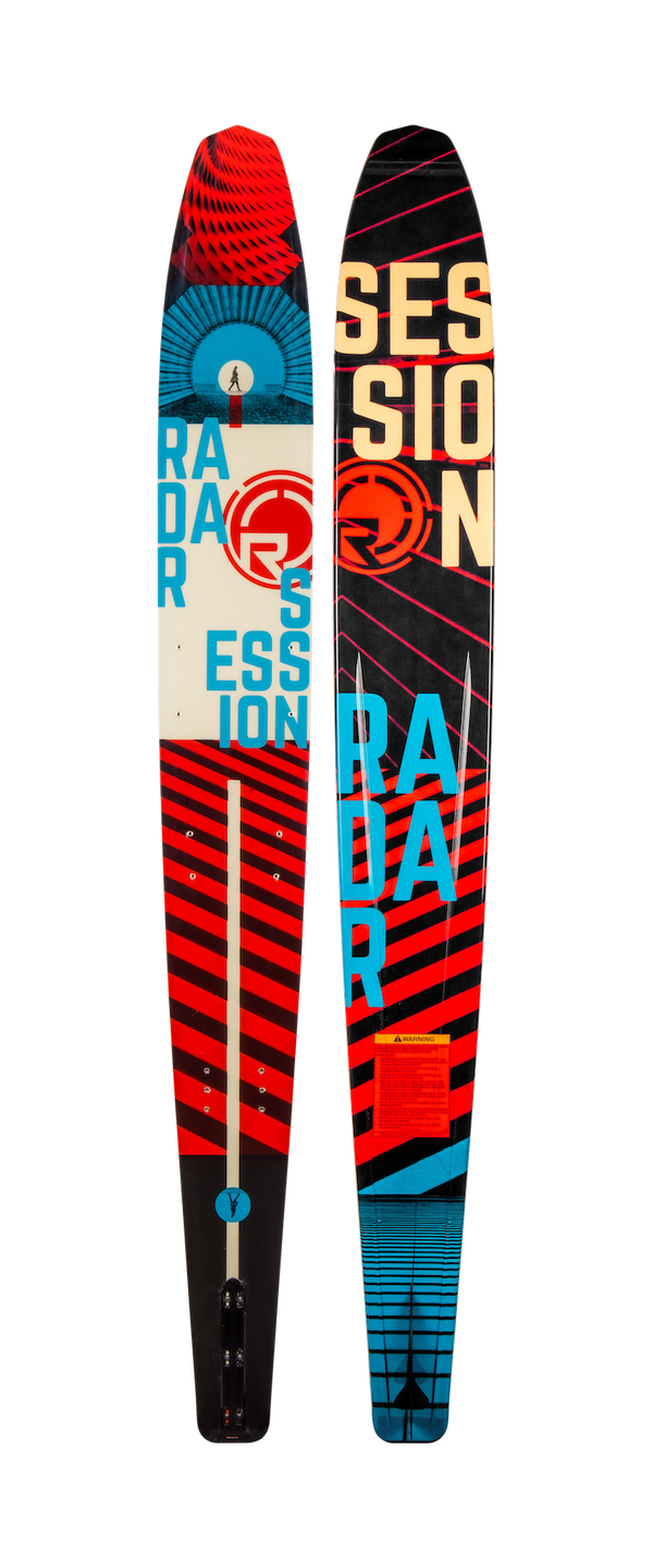 Radar 2023 - Session Water Ski - Black / Red / Blue