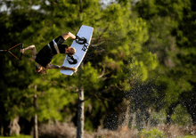 Load image into Gallery viewer, RONIX WAKEBOARDS - RXT BLACKOUT TECHNOLOGY BOAT BOARD 2023 - White / Electro Orange
