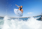 RONIX WAKESURF 2026 - Flyweight - Skimmer - Glacier White / Navy