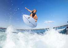 Load image into Gallery viewer, RONIX WAKESURF 2026 - Flyweight - Skimmer - Glacier White / Navy
