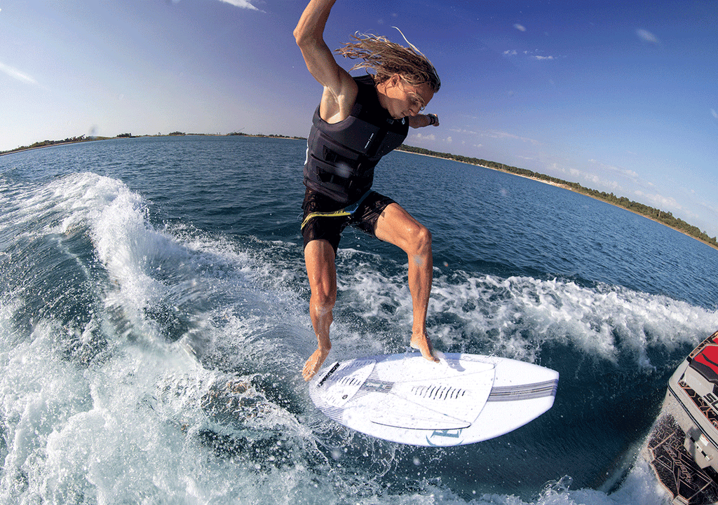 RONIX 2023 - Flyweight Pro - Skimmer - Glacier White / Carbon / Aqua