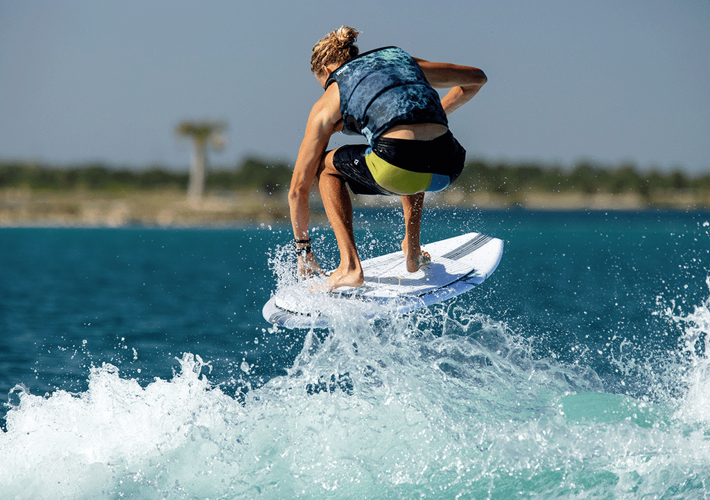 RONIX 2023 - Flyweight Pro - Skimmer - Glacier White / Carbon / Aqua