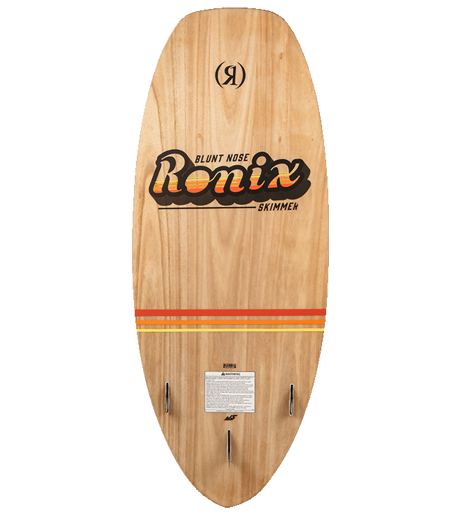 RONIX WAKESURF 2023 - Element Core - Blunt Nose Skimmer - Paulownia / Sunset