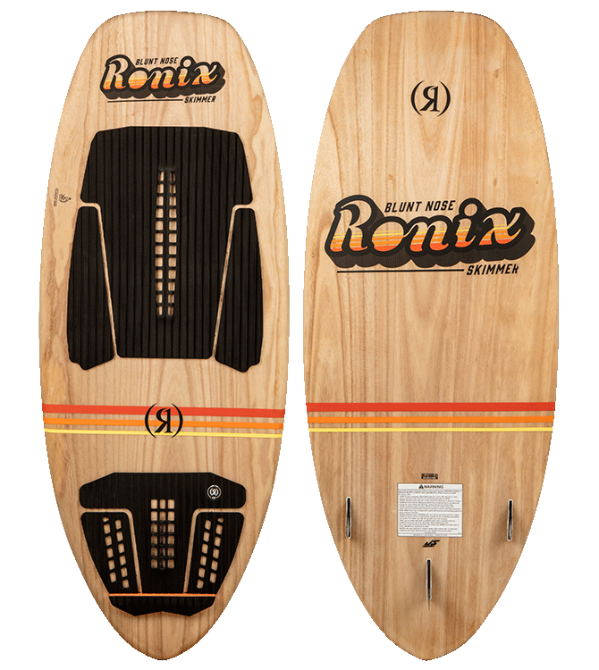 RONIX WAKESURF 2023 - Element Core - Blunt Nose Skimmer - Paulownia / Sunset