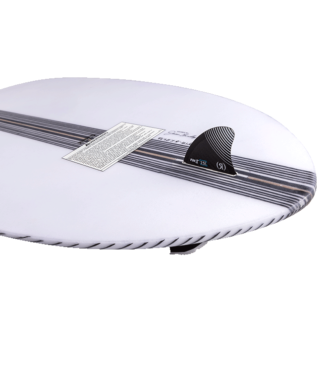 RONIX 2023 - Flyweight Pro - Skimmer - Glacier White / Carbon / Aqua
