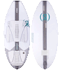RONIX 2023 - Flyweight Pro - Skimmer - Glacier White / Carbon / Aqua