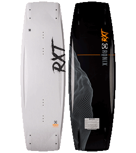 RONIX WAKEBOARDS - RXT BLACKOUT TECHNOLOGY BOAT BOARD 2023 - White / Electro Orange