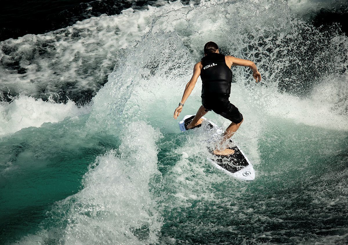 RONIX WAKESURF - Flyweight - Atlantik - Glacier White
