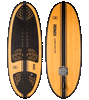 RONIX 2023 - Koal Classic - Longboard - Matte Black / Redwood