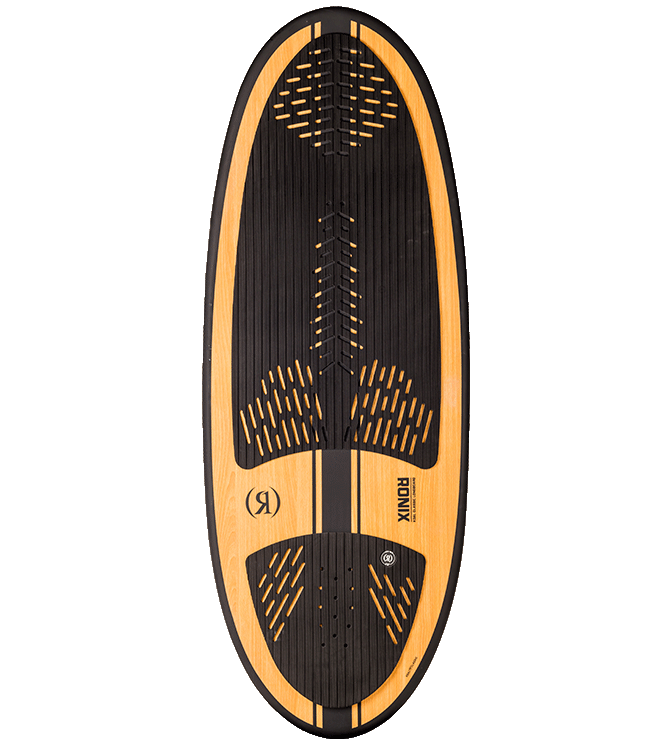 RONIX WAKESURF 2023 - Koal Classic - Longboard - Matte Black / Redwood