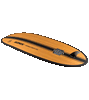 RONIX 2023 - Koal Classic - Longboard - Matte Black / Redwood