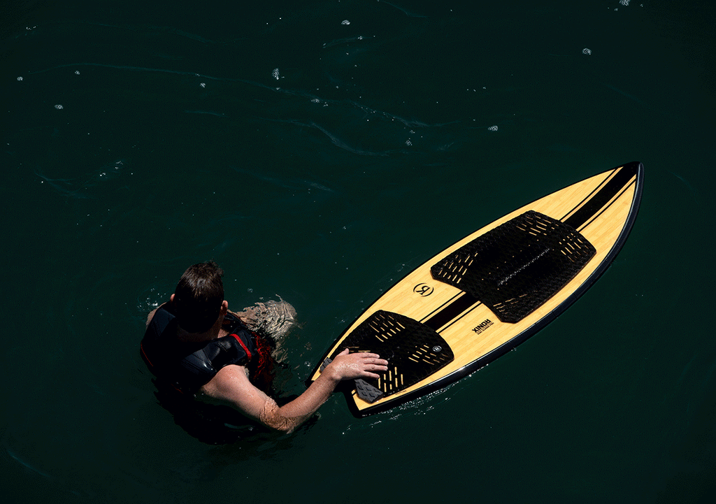 RONIX WAKESURF 2026 - Koal Classic - Fish - Glossy Black / Bamboo