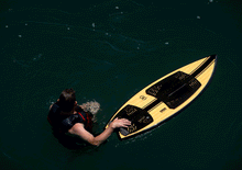 Load image into Gallery viewer, RONIX WAKESURF 2025 - Koal Classic - Fish - Glossy Black / Bamboo
