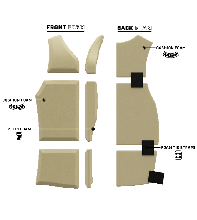 Ronix Volcom - Capella 3.0 - CGA Life Vest - Black / White Clippings (2025)