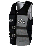 Ronix Volcom - Capella 3.0 - CGA Life Vest - Black / White Clippings (2025)