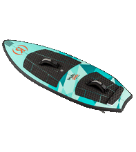 Load image into Gallery viewer, RONIX WAKESURF 2023 - Standard Core - Brightside w/ Straps - Tide Pool Blue

