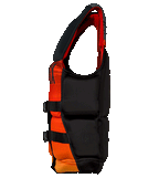 Ronix Megacorp Surf - Capella 3.0 - CGA Life Vest - Fireball (2025)