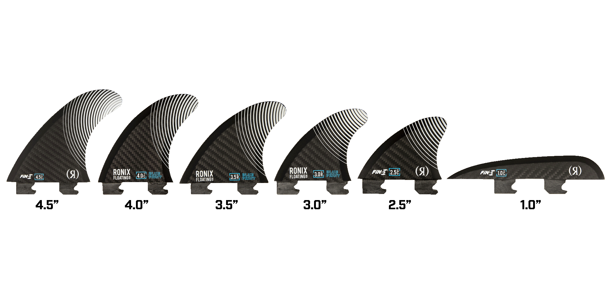 RONIX - Floating Fin-S 2.0 - Blueprint Series