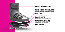 Load image into Gallery viewer, RONIX BOOTS - Supreme BOA - Intuition - Dove Grey / Black
