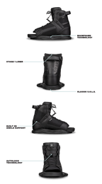 RONIX BOOTS - DIVIDE - STAGE 1 - Black