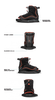 RONIX WOMENS BOOTS 2023 - Luxe - Stage 1 - Black / Coral