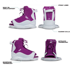 RONIX KID BOOTS - August - Stage 1 - Purple / White