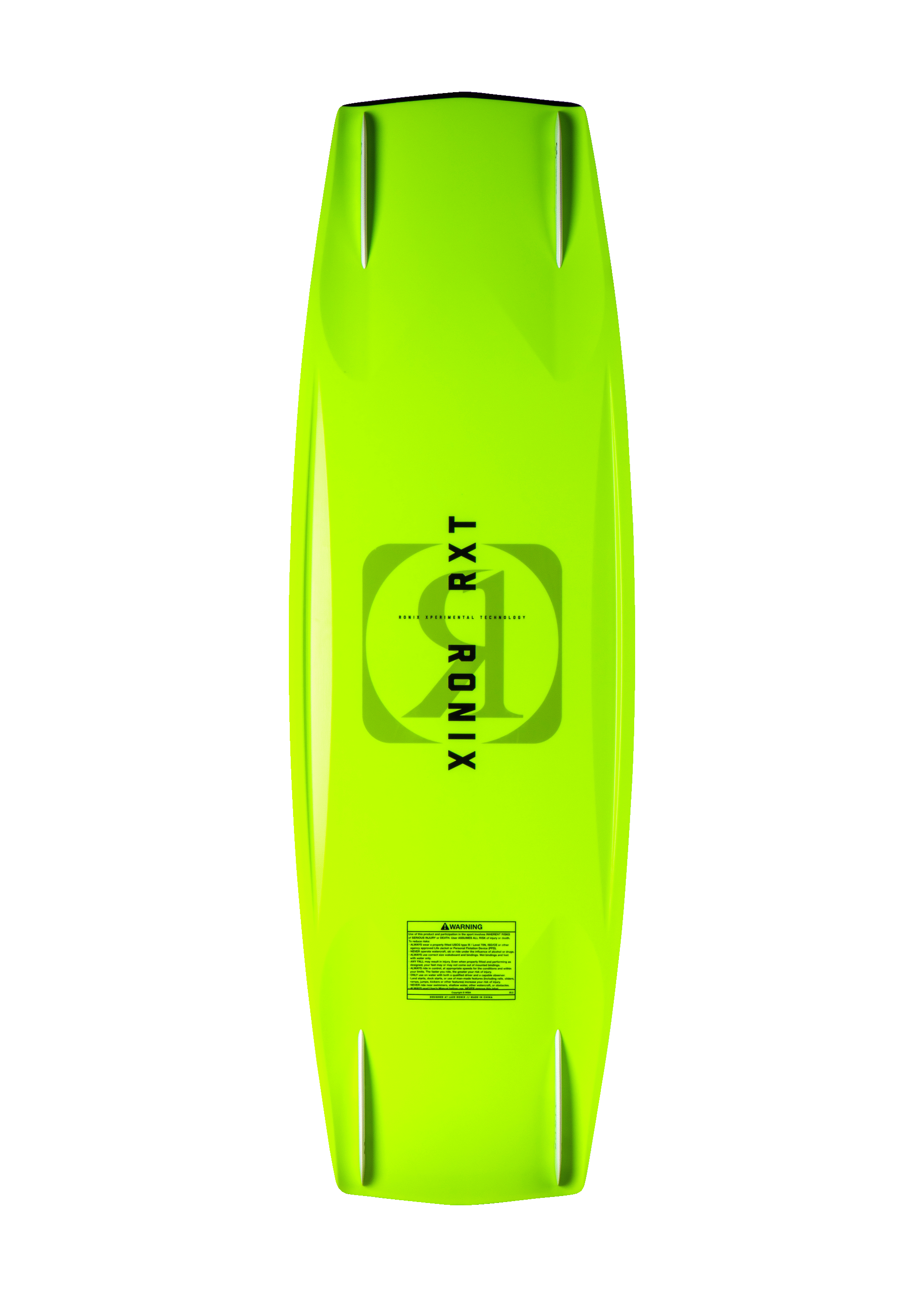 RONIX WAKEBOARDS 2024 - RXT BLACKOUT TECHNOLOGY BOAT BOARD - Black / GP Yellow
