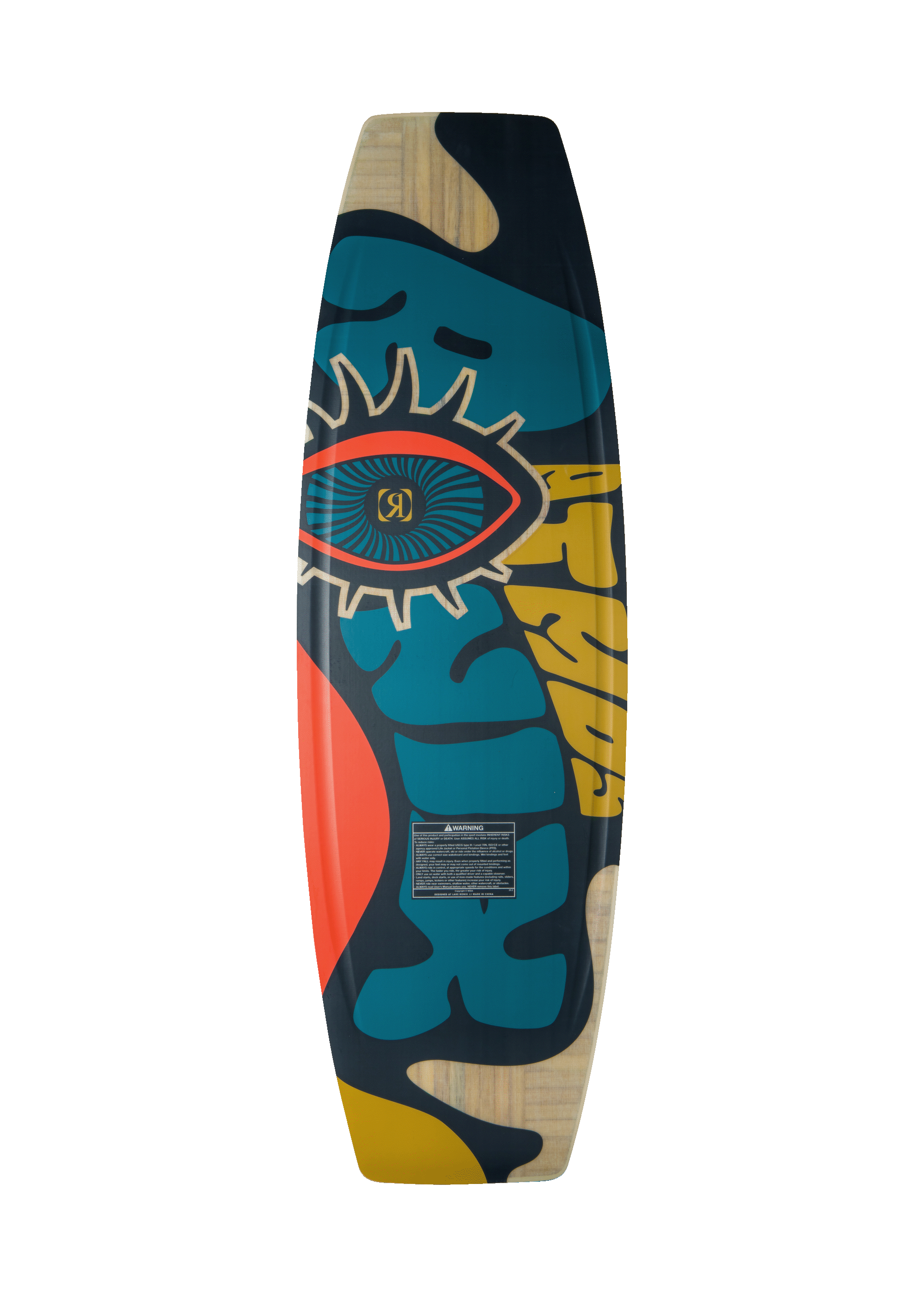 RONIX PARKBOARDS - ATMOS- SPINE FLEX (2024) - Psychedelic Blue