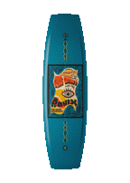 RONIX PARKBOARDS - ATMOS- SPINE FLEX (2024) - Psychedelic Blue