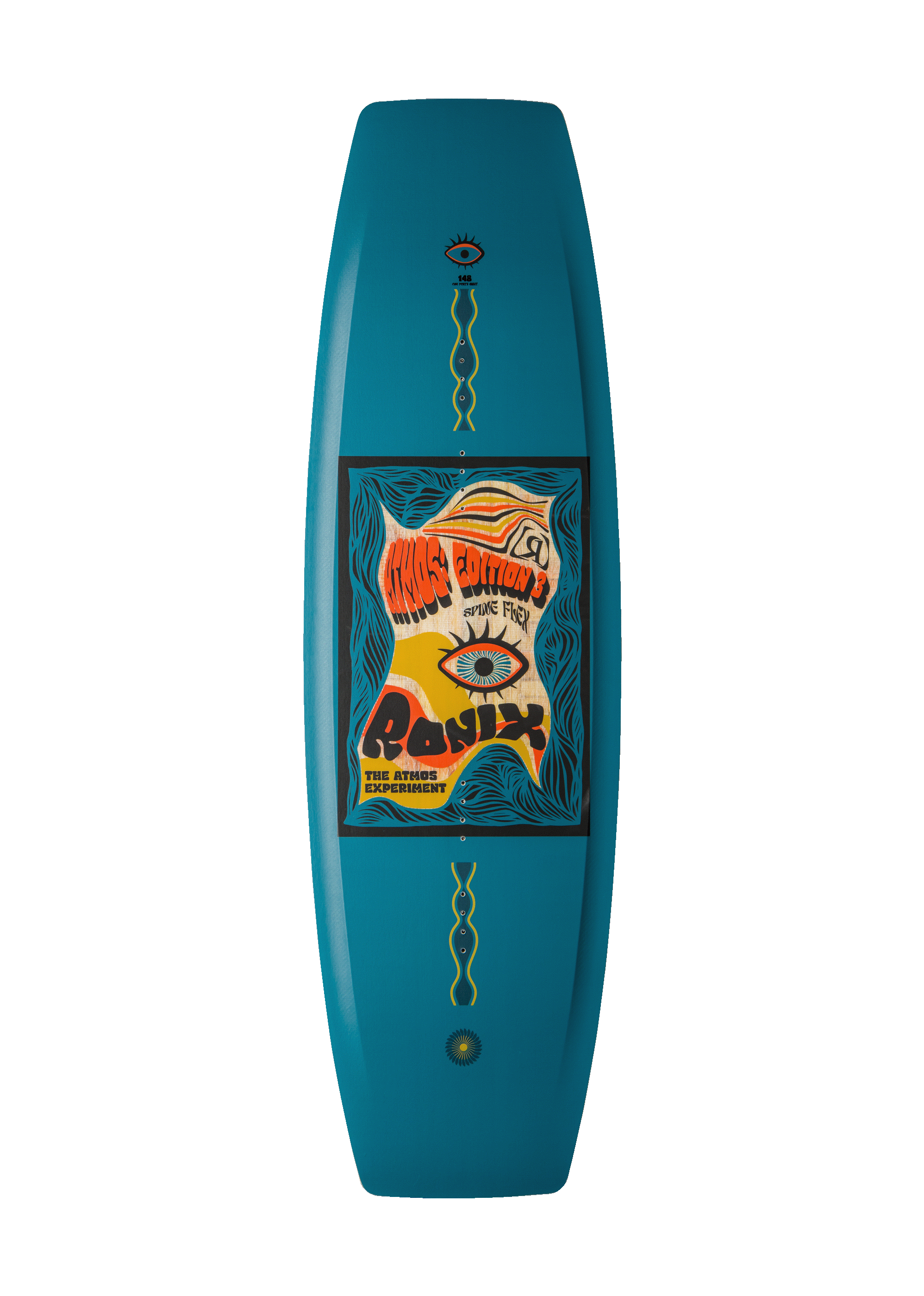 RONIX PARKBOARDS - ATMOS- SPINE FLEX (2024) - Psychedelic Blue