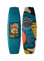 RONIX PARKBOARDS - ATMOS- SPINE FLEX (2024) - Psychedelic Blue