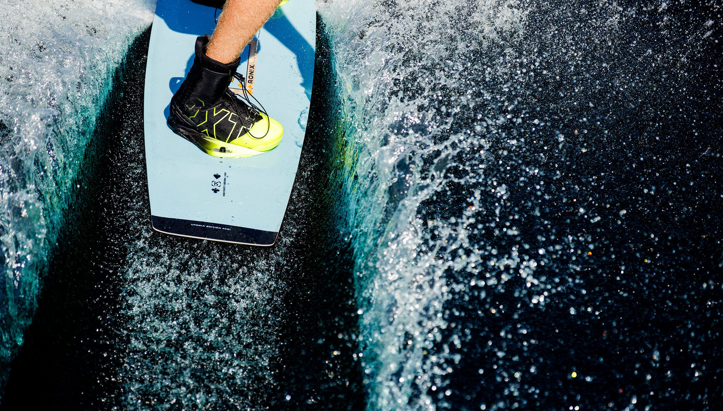 RONIX PARKBOARDS - UTOPIA VARIABLE FLEX (2024) - Blue / Rose