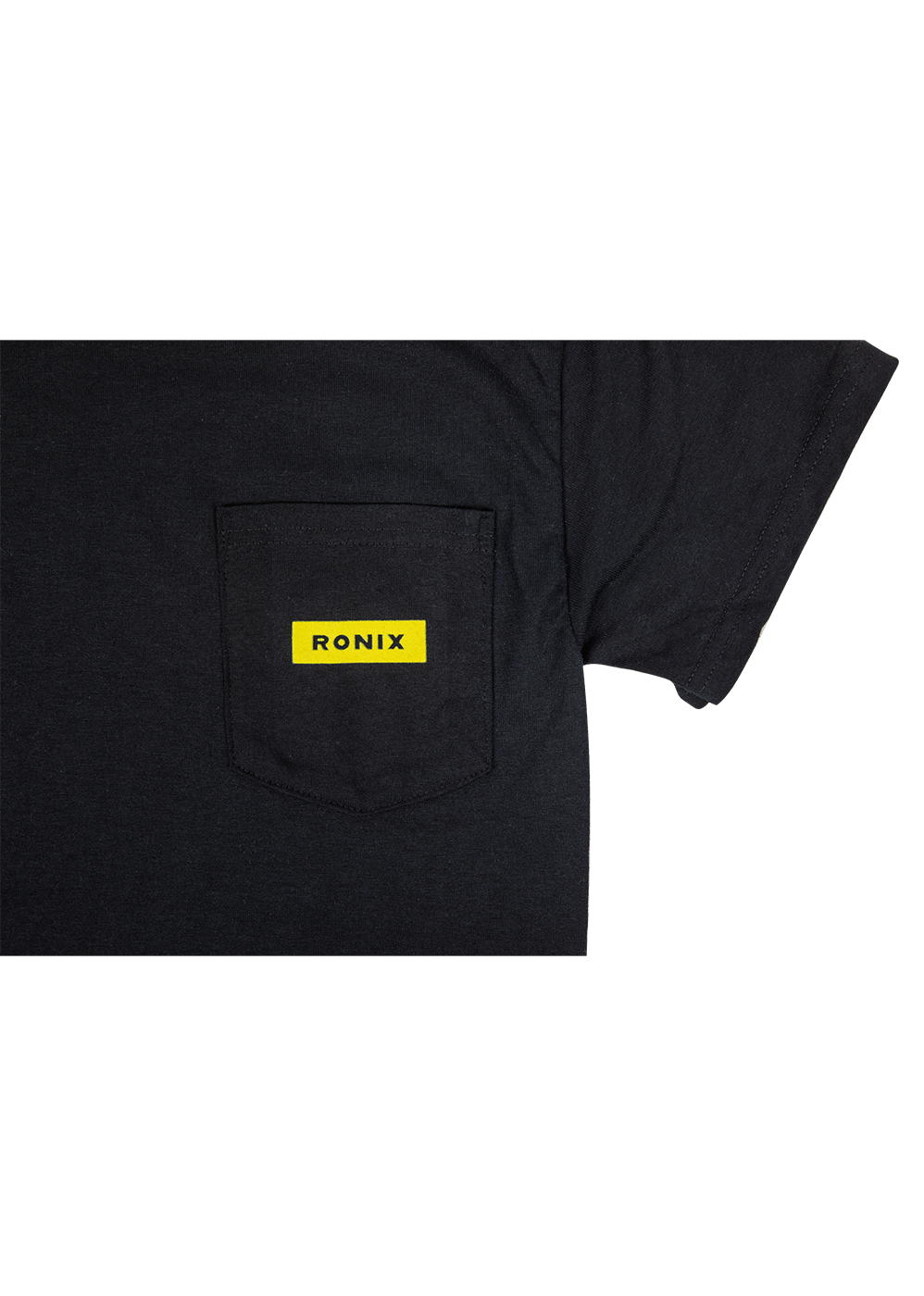 RONIX - MEGACORP - Pocket T-Shirt (2024) - Black / Yellow